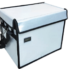 VPU polyurethane closed cell molding box.  Range: 2 to 8°C, 15 to 25°C, -20°C and -70°C Sizes: Start from 10Liters to 225 Liters.